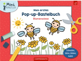 Mein erstes Pop-up-Bastelbuch: Blumenwiese