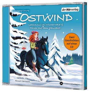 Ostwind. Geheimnis im Winterwald & Ferien auf dem Hausboot, 1 Audio-CD