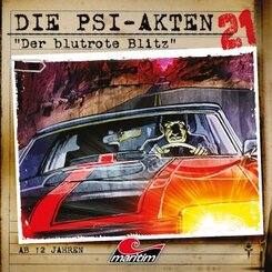 Die PSI-Akten - Der blutrote Blitz, 1 Audio-CD