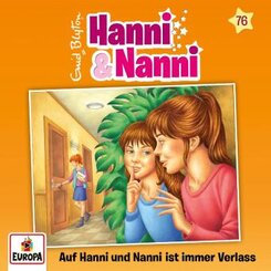 Hanni und Nanni - Auf Hanni und Nanni ist immer Verlass, 1 Audio-CD