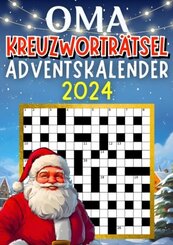 Oma Kreuzworträtsel Adventskalender 2024   Weihnachtsgeschenk