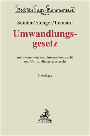 Umwandlungsgesetz. UmwG
