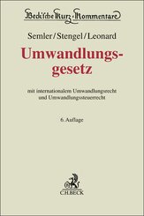 Umwandlungsgesetz. UmwG