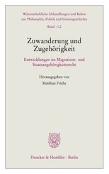 Zuwanderung und Zugehörigkeit