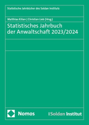 Statistisches Jahrbuch der Anwaltschaft 2023/2024