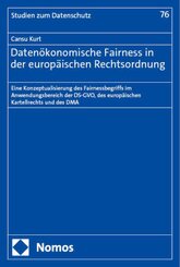 Datenökonomische Fairness in der europäischen Rechtsordnung