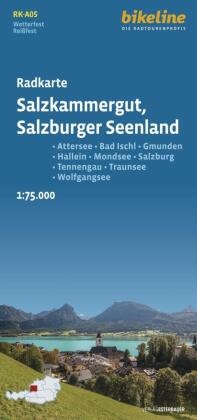 Radkarte Salzkammergut - Salzburger Seenland (RK-A05)