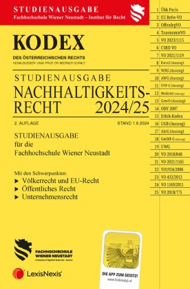 KODEX Nachhaltigkeitsrecht 2024/25 - inkl. App