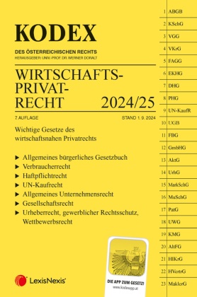 KODEX Wirtschaftsprivatrecht 2024/25 - inkl. App