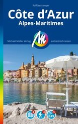 Côte d'Azur Reiseführer Michael Müller Verlag, m. 1 Karte