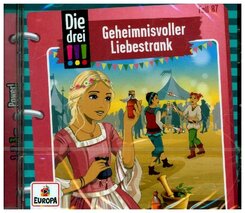 Die drei !!! 87: Geheimnisvoller Liebestrank, 1 Audio-CD