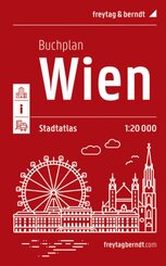 Wien, Buchplan, Städteatlas 1:20.000, freytag & berndt