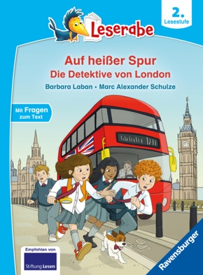Leserabe 2. Lesestufe - Auf heißer Spur - Die Detektive von London