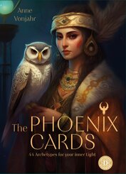 The Phönix-Cards - 44 archetypes for your inner light, m. 1 Buch, m. 44 Beilage, 2 Teile