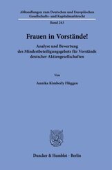 Frauen in Vorstände!