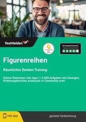 Figurenreihen Räumliches Denken Training: Online-Testtrainer inkl. App I + 5.000 Aufgaben mit Lösungen, Erfahrungsberich