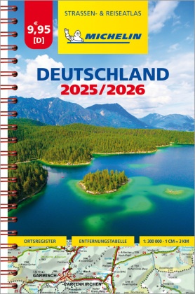 Michelin Kompaktatlas Deutschland 2025/2026