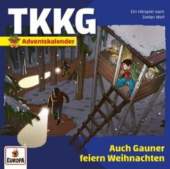 Auch Gauner feiern Weihnachten (Adventskalender), 2 Audio-CD