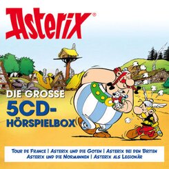 Asterix - Die große 5-CD Hörspielbox, 5 Audio-CD - Vol.2