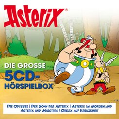 Asterix - Die große 5-CD Hörspielbox, 5 Audio-CD - Vol.6