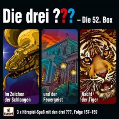 Die drei Fragezeichen - 3er Box, 3 Audio-CDs - Box.52