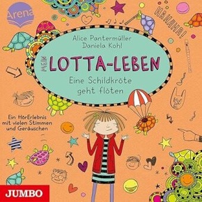 Mein Lotta-Leben - Eine Schildkröte geht flöten, 1 Audio-CD