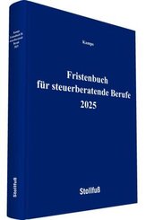 Fristenbuch für steuerberatende Berufe 2025