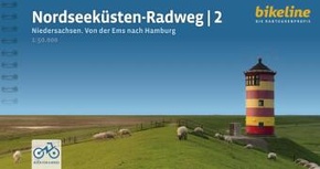 Nordseeküsten-Radweg. 1:75000 / Nordseeküsten-Radweg 2