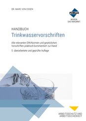 Handbuch Trinkwasservorschriften, m. 1 Buch, m. 1 Online-Zugang, 2 Teile