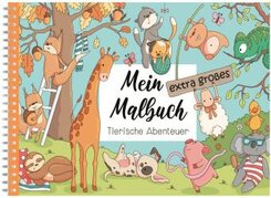 Mein extra großes Malbuch