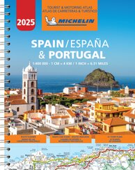 Michelin Straßenatlas Spanien & Portugal mit Spiralbindung