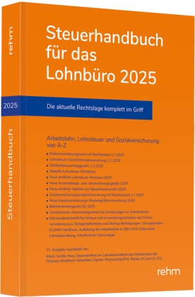 Steuerhandbuch für das Lohnbüro 2025