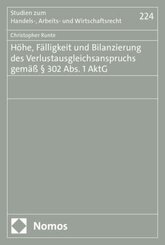 Höhe, Fälligkeit und Bilanzierung des Verlustausgleichsanspruchs gemäß § 302 Abs. 1 AktG