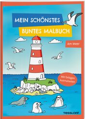 Mein schönstes buntes Malbuch. Am Meer