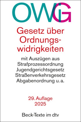 Gesetz über Ordnungswidrigkeiten