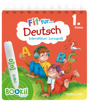 BOOKii Fit für Deutsch Interaktiver Lernspaß 1. Klasse