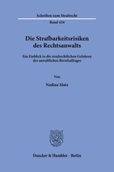 Die Strafbarkeitsrisiken des Rechtsanwalts