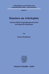 Haustiere am Arbeitsplatz