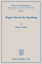 Hegels Theorie der Handlung