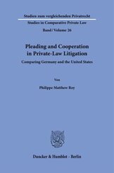 Pleading and Cooperation in Private-Law Litigation