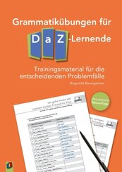 Grammatikübungen für DaZ-Lernende