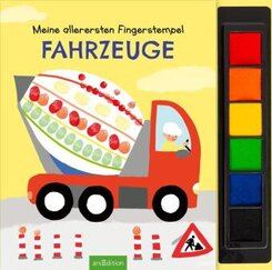 Meine allerersten Fingerstempel Fahrzeuge