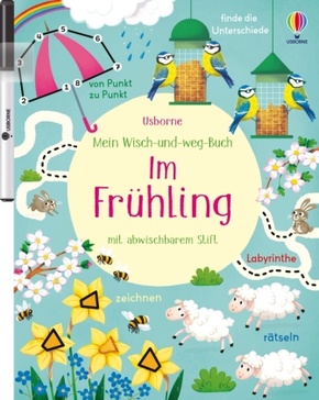 Mein Wisch-und-weg-Buch: Im Frühling