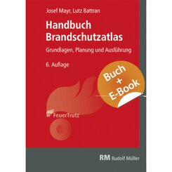 Handbuch Brandschutzatlas - mit E-Book, m. 1 Buch, m. 1 E-Book