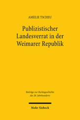 Publizistischer Landesverrat in der Weimarer Republik