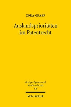 Auslandsprioritäten im Patentrecht
