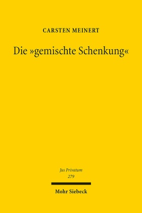 Die "gemischte Schenkung"