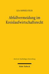 Abfallvermeidung im Kreislaufwirtschaftsrecht