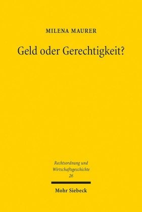 Geld oder Gerechtigkeit?