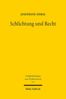 Schlichtung und Recht